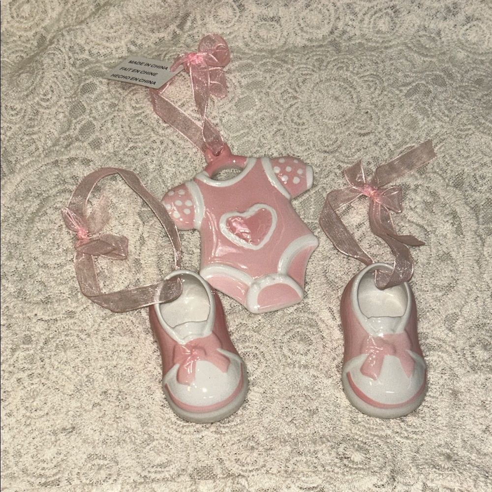 Beautiful Baby Girl Announcement Plaques